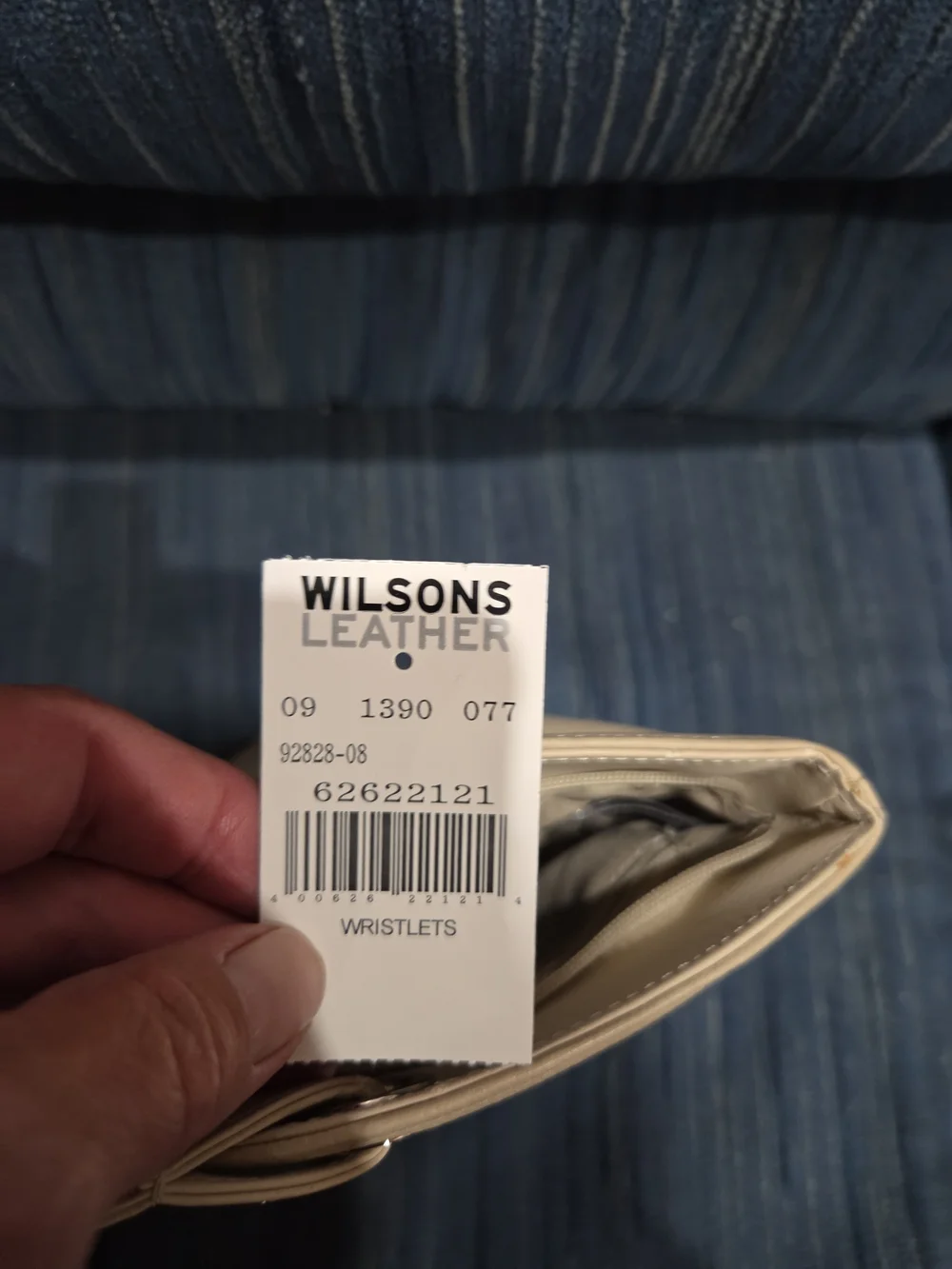 Wilsons Nude Pebble Bucket Purse New With Tag